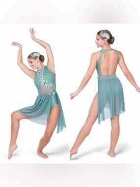 A Wish Come True Dance costume lyrical dress 24134Y I Hope You Dance MC child